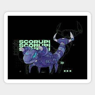 Mecha cute scorpion Magnet